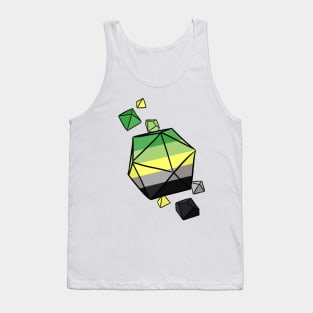 Aro Pride Flag Dice Tank Top